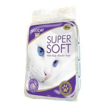 Visuel 1 du produit Hygiène Chat – Sivocat Litière Super Soft – 12 L - 12kg