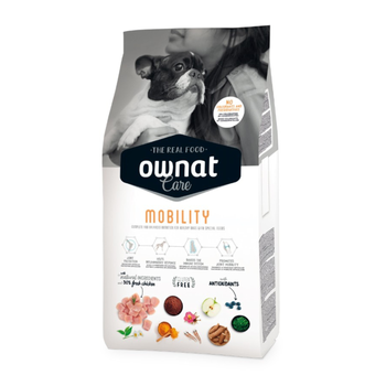 Visuel 1 du produit Croquettes Chien - Ownat Care Mobility Poulet - 3 kg