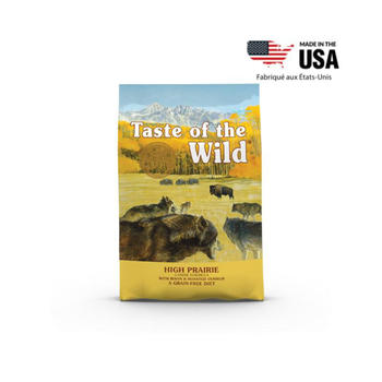 Visuel 1 du produit Croquettes Chien Sans Céréales - Taste of the Wild High Prairie - 12,2kg