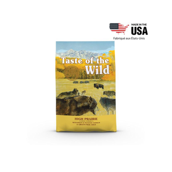Visuel 1 du produit Croquettes Chien Sans Céréales - Taste of the Wild High Prairie - 5,6kg