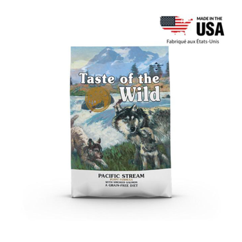 Visuel 1 du produit Croquettes Chiot Sans Céréales - Taste of the Wild Pacific Stream Puppy - 2kg