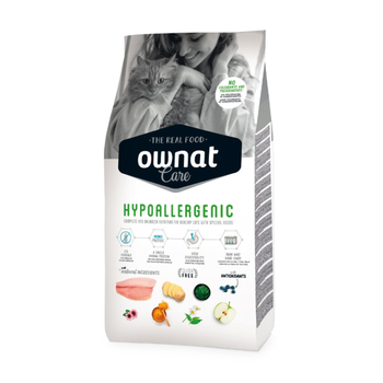 Visuel 1 du produit Croquettes Chat - Ownat Care Hypoallergenic Poisson Gras - 1,5 kg