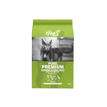 Visuel 2 du produit Croquettes Chat Senior Stérilisé – Hays Pure Premium au poulet – 2 kg