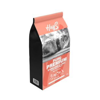 Visuel 1 du produit Croquettes Chat Stérilisé – Hays Pure Premium Light au saumon – 6 kg