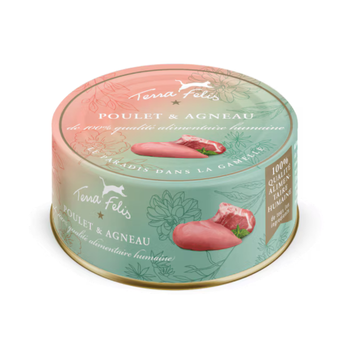 Visuel 1 du produit Boîtes Chat - Terra Felis poulet agneau - 80 g