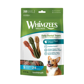 Visuel 1 du produit Friandises Chien - Whimzees Toothbrush S - 24 friandises