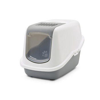 Visuel 1 du produit Hygiène Chat – Savic Maison de toilette Nestor gris – 56 x 39 x 38,5 cm