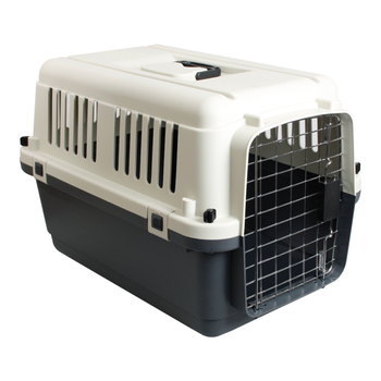 Visuel 1 du produit Transport Chien - Flamingo Cage de voyage Nomad Gris Taille M - 53 x 67 x 47 cm