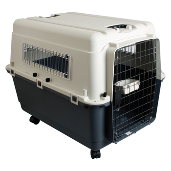 Visuel 1 du produit Transport Chien - Flamingo Cage de voyage Nomad Gris Taille XL - 60 x 90 x 74 cm