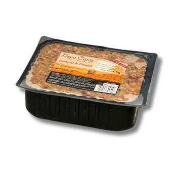 Visuel 1 du produit BARF Chien - Easy Barf Nova Canis au canard et poulet - 1 kg