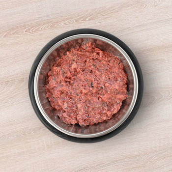 Visuel 2 du produit BARF Chien - Qru Simplement Bœuf et Dinde surgelé - 450 gr