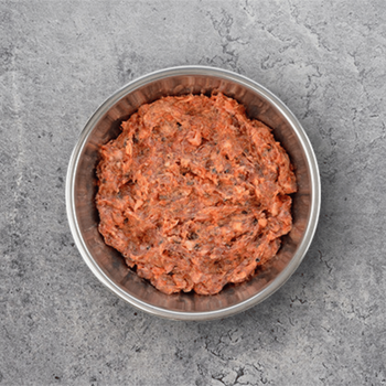Visuel 2 du produit BARF Chien - Qru Simplement Poulet surgelé - 450 gr