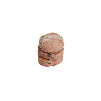 Visuel 2 du produit BARF Chien - Wolf's Menu Active Poulet et bœuf surgelé - 800 gr