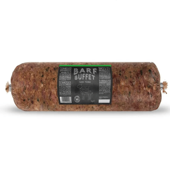 Visuel 1 du produit BARF Chien - Barf Buffet Saucisse Agneau et dinde - 1 kg