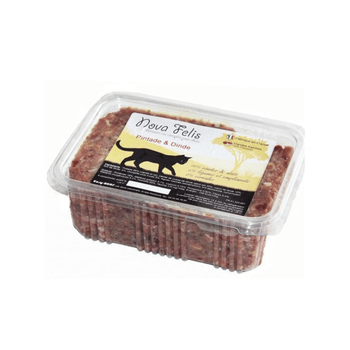 Visuel 1 du produit BARF Chat - Nova Felis Pintade et Dinde surgelé - 1 kg