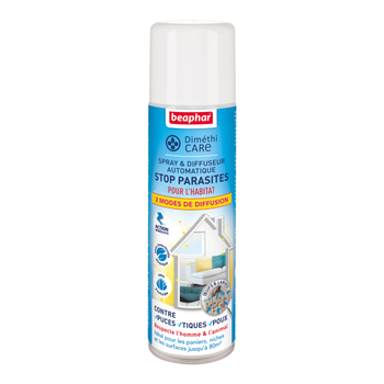 Visuel 1 du produit Spray et diffuseur automatique Diméthicare Stop parasites - 250 ml