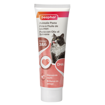 Visuel 1 du produit Pâte au saumon spécial beauté du pelage du chat - 100 g