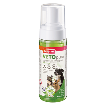 Visuel 1 du produit Soin Chat – Beaphar Mousse répulsive antiparasitaire – 150 ml