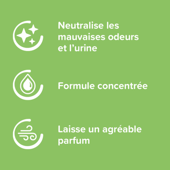 Visuel 2 du produit Hygiène Chat – Beaphar Absorbeur d'odeur parfum Vanille Melon - 400 gr