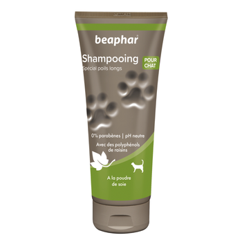 Visuel 1 du produit Hygiène Chat – Beaphar shampooing premium poils longs – 200 ml