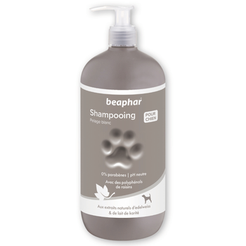 Visuel 1 du produit Hygiène Chien – Beaphar shampooing premium pelage blanc – 750 ml