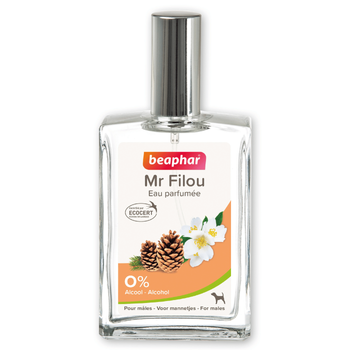 Visuel 1 du produit Soin Chien - Beaphar Eau parfumée Mr Filou pour chien mâle - 50 ml