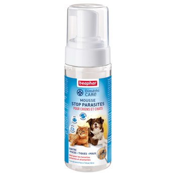 Visuel 1 du produit Soin – Beaphar DiméthiCARE mousse antiparasitaire – 150 ml