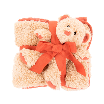 Visuel 1 du produit Couchage Chien - Scruffs Pack couverture Ourson - 110 x 72,5 cm Terracotta