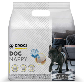 Visuel 1 du produit Hygiène Chien - Couches Croci Dog Nappy