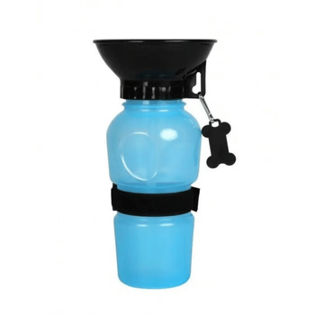 Visuel 2 du produit Gamelle Chien – Wouapy Gourde avec bol intégré – 500 ml