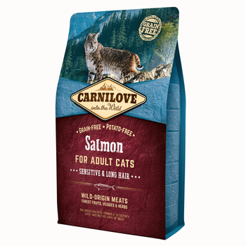 Visuel 1 du produit Croquettes chat adult - Carnilove Cat Salmon - 2kg