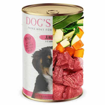Visuel 2 du produit Pâtée pour chiots au bœuf - boite de 200 g