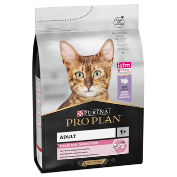 Visuel 1 du produit Croquettes Chat – Pro Plan Delicate Dinde – 3 kg