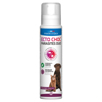 Visuel 1 du produit Francodex Spray Antiparasitaires Ecto Choc - 200 ml