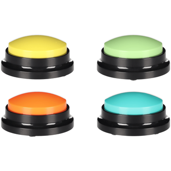 Visuel 1 du produit Flamingo Bouton de communication chien Karao coloris aléatoire - Ø 8,8 cm x 4 cm