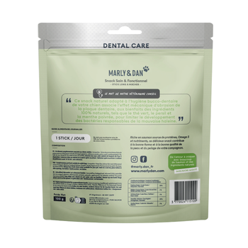 Visuel 2 du produit Marly & Dan Friandise Chien Dental Care Petits Chiens - 7 sticks