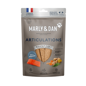 Visuel 1 du produit Friandise Chien – Marly & Dan Barres à mâcher « Articulations » - 80 gr