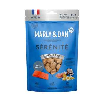 Visuel 1 du produit Friandise Chien – Marly & Dan Tendres bouchées « Sérénité » - 100 gr