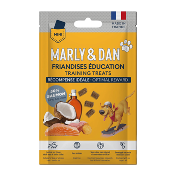 Visuel 1 du produit MARLY & DAN Friandise Chien Éducation Saumon - Format poche 20 gr