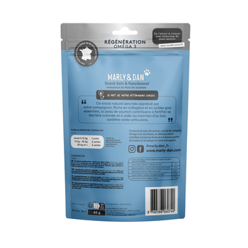 Visuel 2 du produit Marly et Dan Friandises Régénération Oméga 3 - 60 gr