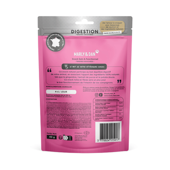 Visuel 2 du produit Friandise Chat – Marly & Dan Tendres bouchées « Digestion » - 50 gr