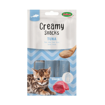 Visuel 1 du produit Bubimex Creamy snacks pour chaton X4 Thon - 60 gr