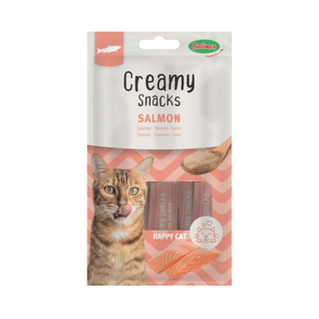 Visuel 1 du produit Bubimex Creamy snacks pour chat X4 Saumon - 60 gr