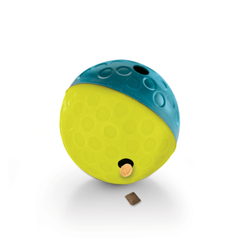Visuel 1 du produit Nina Ottosson Balle à friandises Treat Tumble Bleu et jaune - Ø 10,5 cm