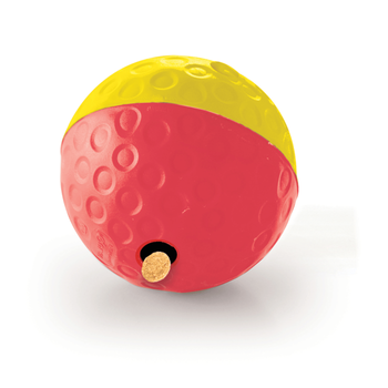 Visuel 1 du produit Nina Ottosson Balle à friandises Treat Tumble Rouge et jaune - Ø 13 cm