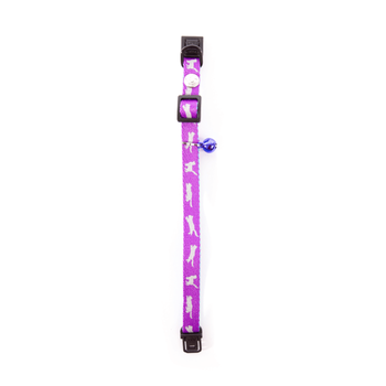 Visuel 2 du produit Collier Chat – Martin Sellier Collier Réglable Reflect Violet - 25 à 35 cm