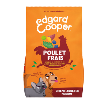 Visuel 1 du produit Edgard & Cooper Croquettes Chien Adulte Poulet Sans Céréales - 7 kg