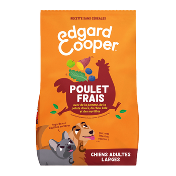 Visuel 1 du produit Edgard & Cooper Croquettes Chien Adulte Poulet Sans Céréales - 12 kg