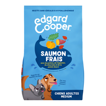 Visuel 1 du produit Edgard & Cooper Croquettes Chien Adulte Saumon Sans Céréales - 2,5 kg
