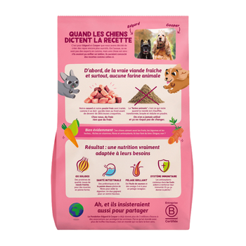 Visuel 2 du produit Edgard & Cooper Croquettes chiot Canard Poulet Sans Céréales - 2,5 kg